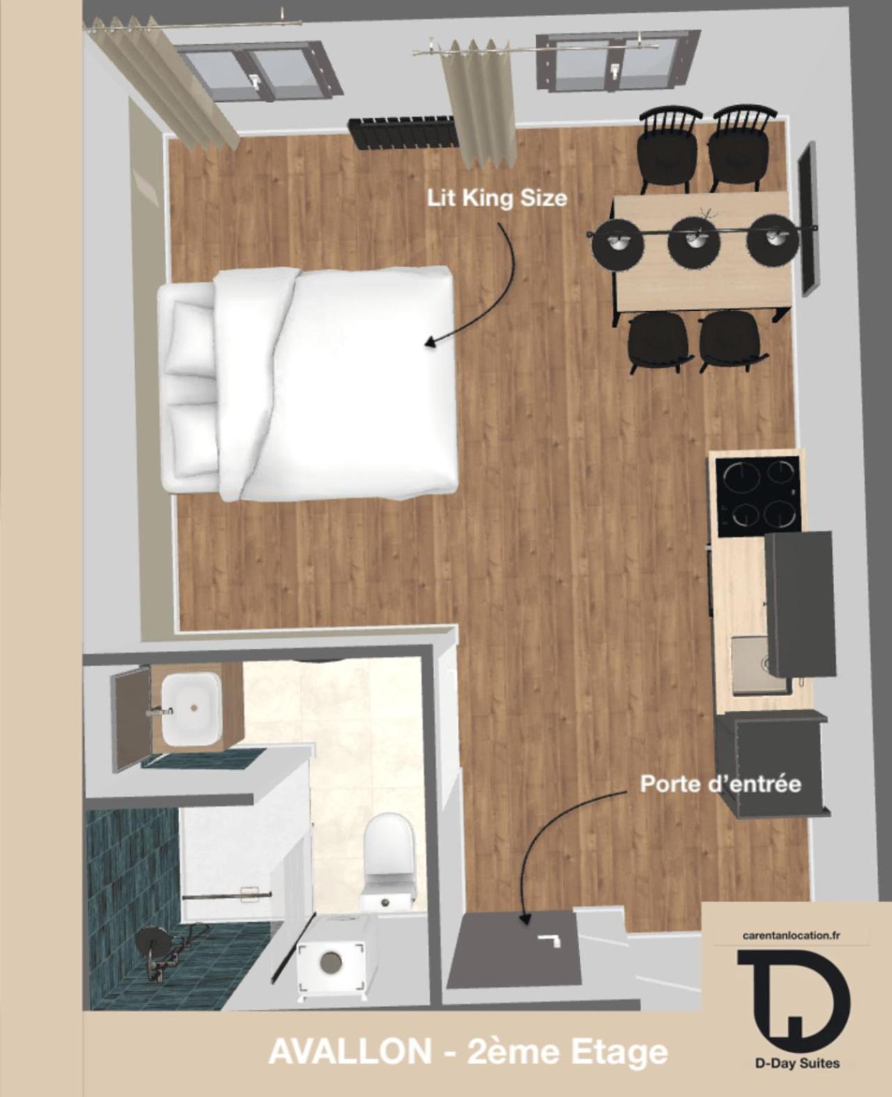 קרנטן D-Day Suites מראה חיצוני תמונה